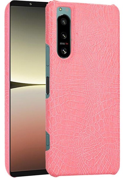Sony Xperia 5 Iv Klasik Timsah Moda Kapak Için Şık Klasik Kılıf (Yurt Dışından)