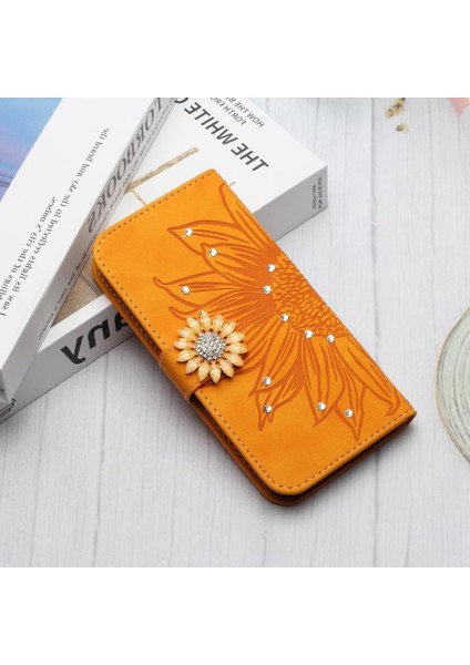 Oppo RENO12 F Darbeye Tpu Kabuk Pu Deri Kapak Kapak Çevirin (Yurt Dışından)