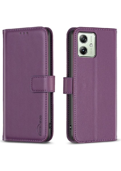 Motorola Moto G54 5g Çok Renkli Iş Deri Çanta Yuvası Için Flip Case (Yurt Dışından)