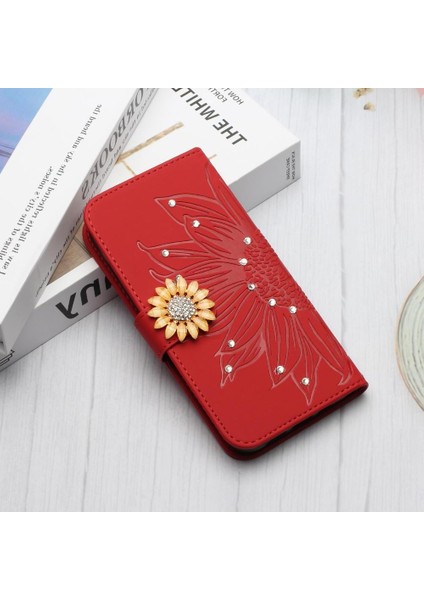 Realme C65 4g Darbeye Dayanıklı Tpu Kabuk Kapak Cüzdan Kredi Kartı Pu (Yurt Dışından)