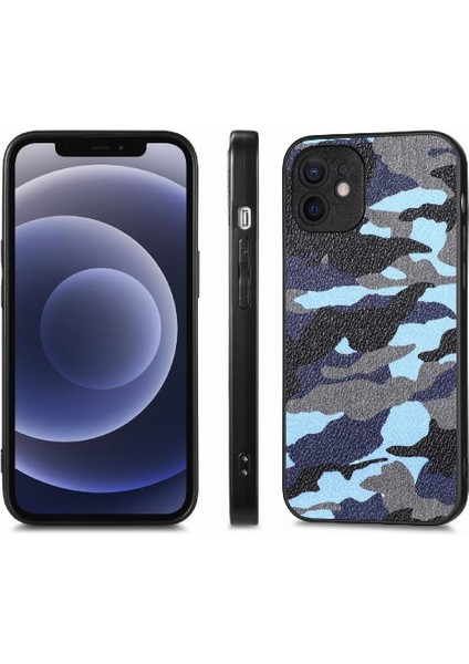 IPhone 12 Mini Camo Tasarım Hafif Anti Damla Kablosuz (Yurt Dışından)