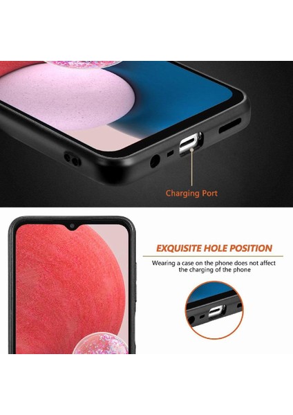 Sansung Galaxy A13 4g Kablosuz Şarj Özgürlüğü Hafif Camo Için Kılıf (Yurt Dışından)