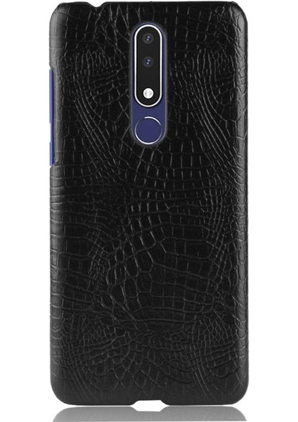 Nokia 3.1 Plus Anti Scratch Klasik Timsah Için Şık Klasik Kılıf (Yurt Dışından)