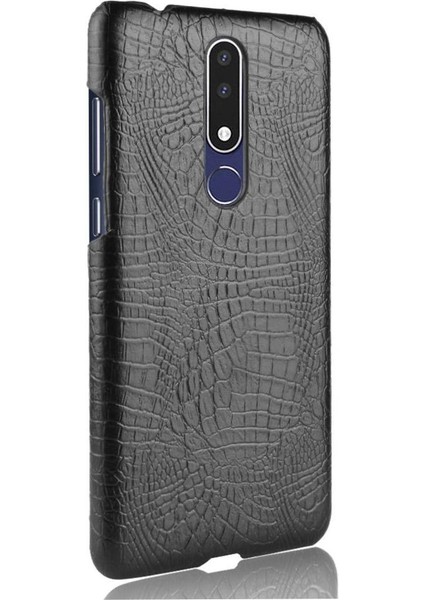 Nokia 3.1 Plus Anti Scratch Klasik Timsah Için Şık Klasik Kılıf (Yurt Dışından)