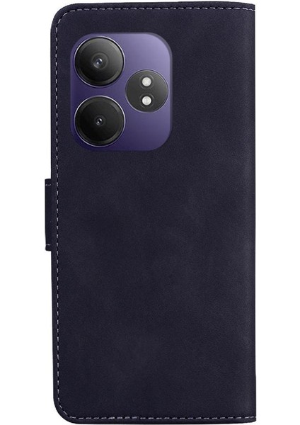 Realme Gt 6 Için Flip Case Kelebek Renk Baskılı Cüzdan Flip Folio Kapak (Yurt Dışından)