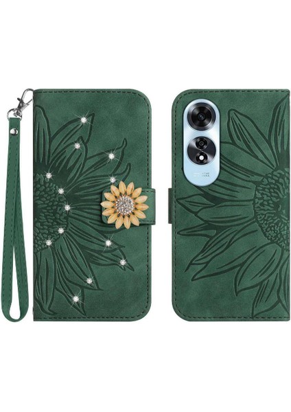 Oppo A60 4g Kart Tutucu Için Kılıf Darbeye Dayanıklı Tpu Kabuk Flip Cüzdan Kredi (Yurt Dışından)