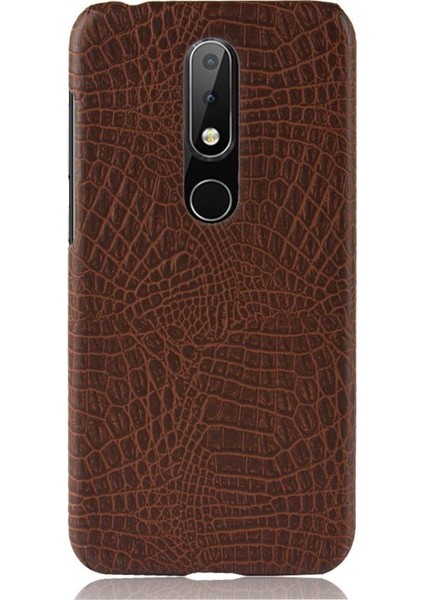 Nokia 5.1 Plus /nokia X5 Classic Timsah Anti Için Şık Klasik Kılıf (Yurt Dışından) modelleri