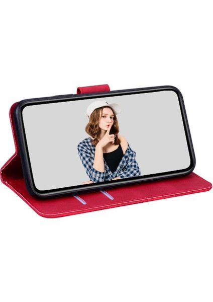 Realme Gt 6 Için Flip Case Kelebek Renk Baskılı Cüzdan Flip Folio Kapak (Yurt Dışından)