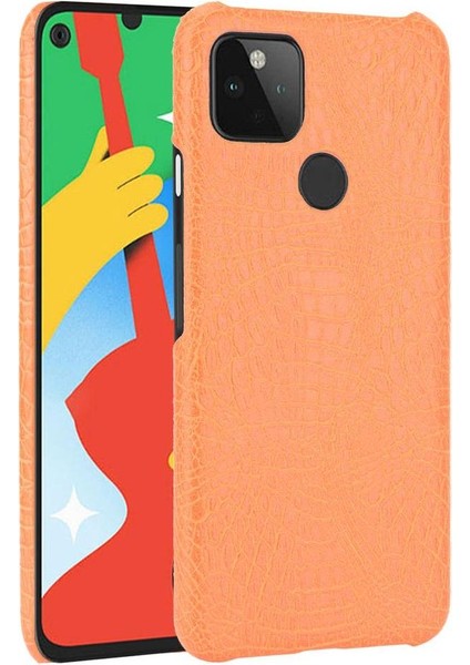 Google Pixel 4A 5g Anti Scratch Uyumluluk Için Şık Klasik Kılıf (Yurt Dışından)