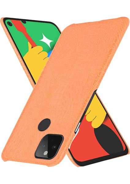 Google Pixel 4A 5g Anti Scratch Uyumluluk Için Şık Klasik Kılıf (Yurt Dışından)