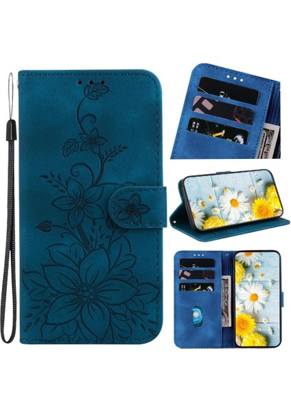 Oneplus Ace 3 Pro Için Flip Case Cüzdan Manyetik Kabartmalı Zambak Kickstand (Yurt Dışından) indirimleri