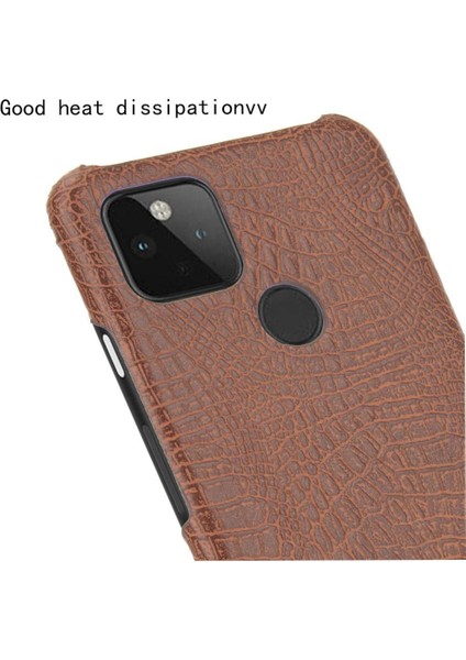 Google Pixel 4A 5g Anti Scratch Uyumluluk Için Şık Klasik Kılıf (Yurt Dışından)