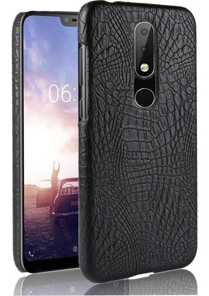 Nokia 5.1 Plus /nokia X5 Classic Timsah Anti Için Şık Klasik Kılıf (Yurt Dışından)