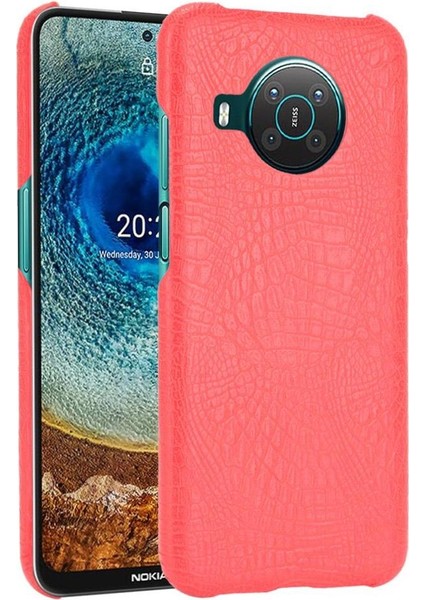 Nokia X10/X20 Klasik Timsah Moda Anti Için Şık Klasik Kılıf (Yurt Dışından)