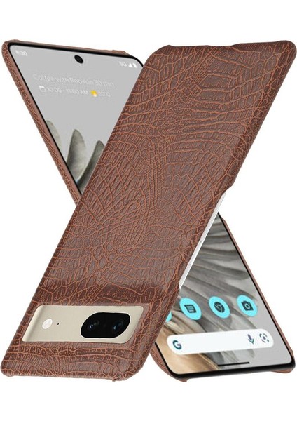 Google Piksel 7 Pro Klasik Timsah Moda Anti Için Şık Klasik Durumda (Yurt Dışından) modelleri