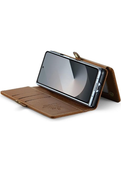 Samsung Galaxy Z Caseme 6 5g Kart Tutucu Ince Kılıf Pu (Yurt Dışından)