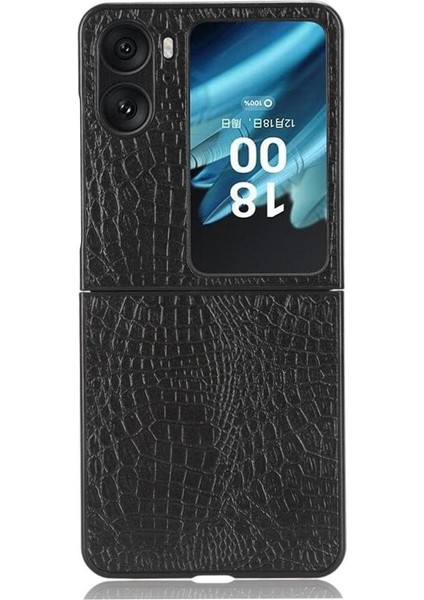 Oppo Bulmak Için Şık Klasik Durumda N2 Flip Anti Scratch Klasik Timsah (Yurt Dışından)