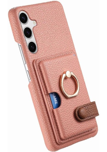 Samsung Galaxy S24 Artı Halka Standı Kart Yuvaları Premium Dokulu (Yurt Dışından) fırsatları