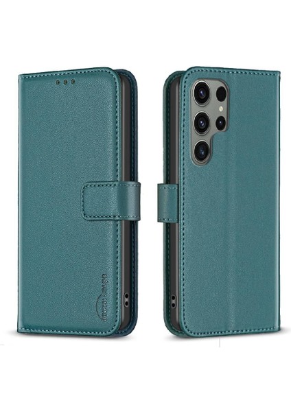 Samsung Galaxy S24 Ultra Çok Renkli Cüzdan Iş Deri Için Flip Case (Yurt Dışından) indirimleri