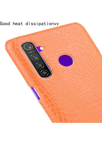 Realme Q/realme 5 Pro Uyumluluk Klasik Kapak Için Şık Klasik Kılıf (Yurt Dışından) fırsatları