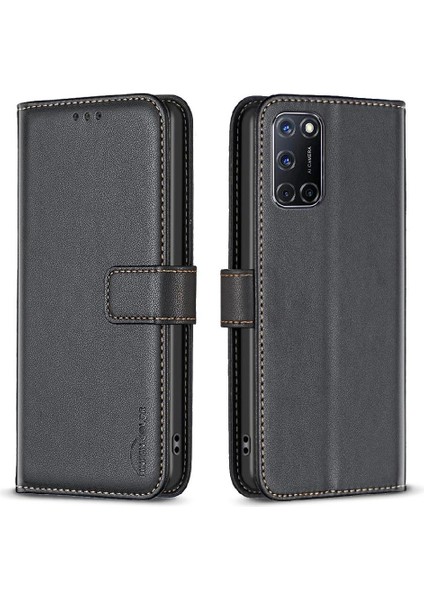 Samsung Galaxy A72 Deri Kılıf Çok Renkli Iş Yuvası Için Flip Case (Yurt Dışından)