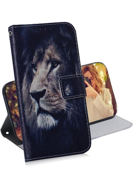 Tecno Camon 20 Pro 4g Manyetik Kapatma Pu Deri Kartı Için Flip Case (Yurt Dışından)