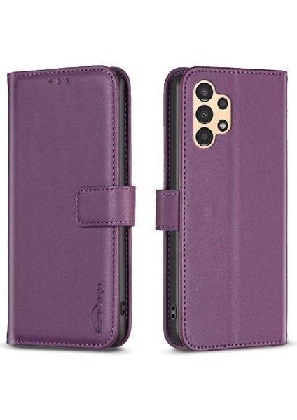 Samsung Galaxy A73 5g Için Flip Case Cüzdan Deri Kılıf Iş Yuvası (Yurt Dışından)