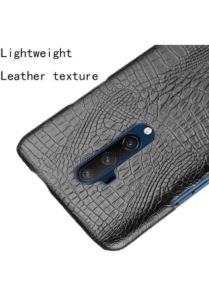 Oneplus 7t Pro Koruyucu Kapak Için Şık Klasik Kılıf Klasik Timsah (Yurt Dışından)