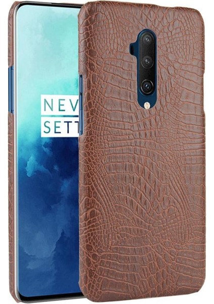 Oneplus 7t Pro Koruyucu Kapak Için Şık Klasik Kılıf Klasik Timsah (Yurt Dışından)