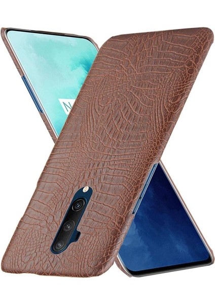 Oneplus 7t Pro Koruyucu Kapak Için Şık Klasik Kılıf Klasik Timsah (Yurt Dışından)