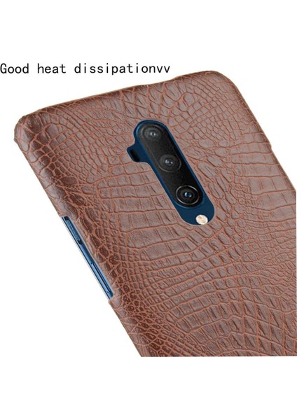 Oneplus 7t Pro Koruyucu Kapak Için Şık Klasik Kılıf Klasik Timsah (Yurt Dışından)
