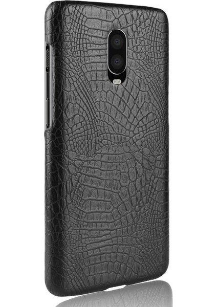 Oneplus 6t Klasik Timsah Moda Koruyucu Için Şık Klasik Kılıf (Yurt Dışından) modelleri