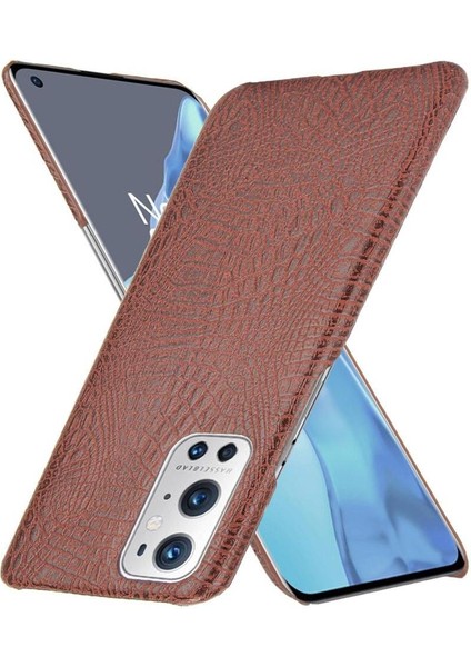 Oneplus 9 Pro Klasik Timsah Moda Anti Için Şık Klasik Kılıf (Yurt Dışından)