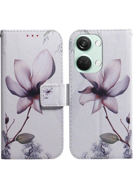 Oneplus Nord 3 Cüzdan Boyalı Manyetik Kapatma Kart Yuvaları Için Flip Case (Yurt Dışından)