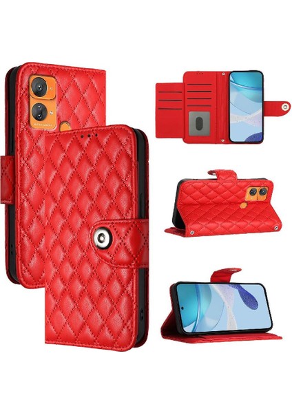 Oukitel C33 Kart Tutucu Bilek Şerit Darbeye Şık Koruyucu Kılıf (Yurt Dışından)