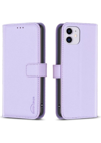IPhone 11 Için Flip Case Çoklu Kart Yuvası Deri Çanta Iş Çok Renkli (Yurt Dışından)