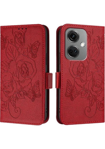 Oneplus Nord Ce 3 5g Pu Deri Manyetik Cüzdan Kredi Kartı ile (Yurt Dışından)