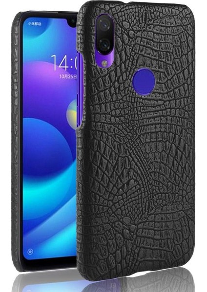 Xiaomi Redmi 7 Uyumluluk Klasik Timsah Için Şık Klasik Kılıf (Yurt Dışından)