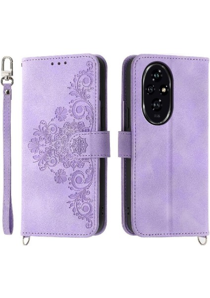 Onur 200 Darbeye Dayanıklı Kabartmalı Bileklik Çoklu Kredi Kartı Için Flip Case (Yurt Dışından)