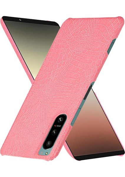 Sony Xperia 5 Iv Klasik Timsah Moda Kapak Için Şık Klasik Kılıf (Yurt Dışından)