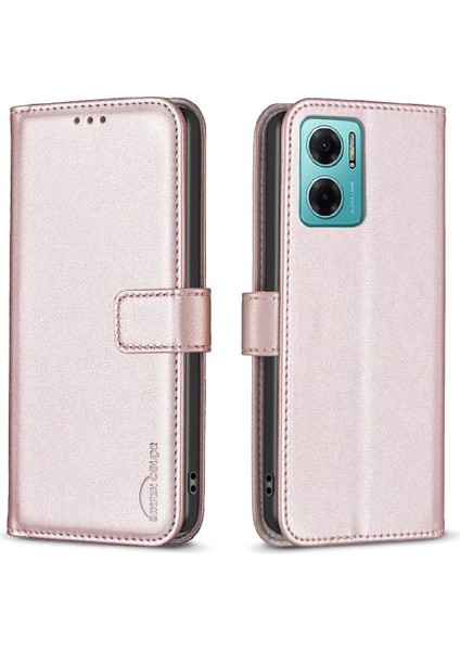 Xiaomi Redmi Not 11E Çoklu Kart Yuvası Için Flip Case Iş Deri Kılıf (Yurt Dışından)