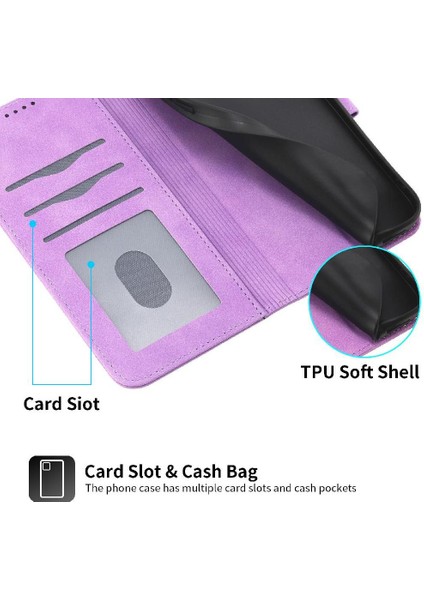 Realme C65 Manyetik Kapatma Nakit Cep Bileklik Kartı Için Flip Case (Yurt Dışından) fırsatları
