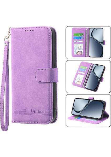 Realme C65 Manyetik Kapatma Nakit Cep Bileklik Kartı Için Flip Case (Yurt Dışından) indirimleri