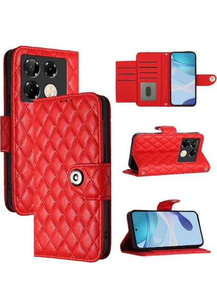 Infinix Not Için Kılıf 40 Pro 5g Kart Tutucu Bilek Şeridi Darbeye Şık (Yurt Dışından)