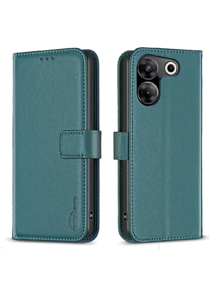 Tecno Camon 20 Pro 5g Iş Cüzdan Deri Kılıf Için Flip Case Çok (Yurt Dışından)