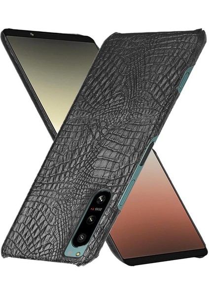 Sony Xperia 5 Iv Klasik Timsah Moda Kapak Için Şık Klasik Kılıf (Yurt Dışından) modelleri