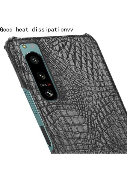 Sony Xperia 5 Iv Klasik Timsah Moda Kapak Için Şık Klasik Kılıf (Yurt Dışından) fırsatları