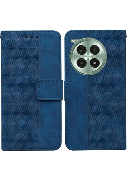 Oneplus Ace 3 Pro Flip Için Flip Case Folio Premium Pu Deri Cüzdan Kapak (Yurt Dışından)