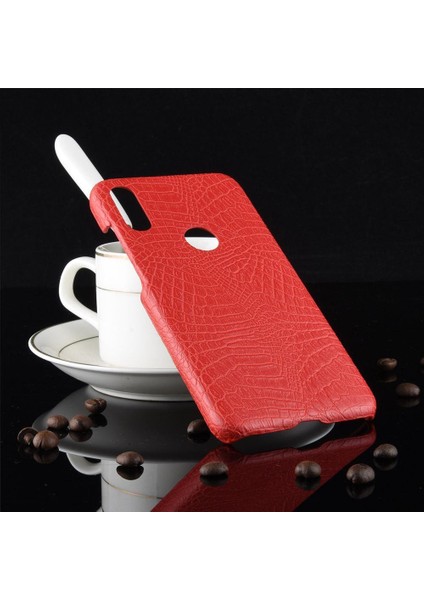 Xiaomi Redmi 7 Uyumluluk Klasik Timsah Için Şık Klasik Kılıf (Yurt Dışından)