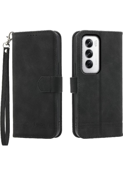Oppo Oppo 12 5g Nakit Cep Manyetik Kapatma Kart Yuvaları Için Flip Case (Yurt Dışından)